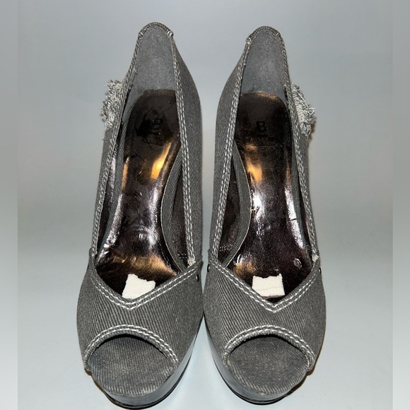 Bakers Shoes - Pre loved denim style bakers platform heel